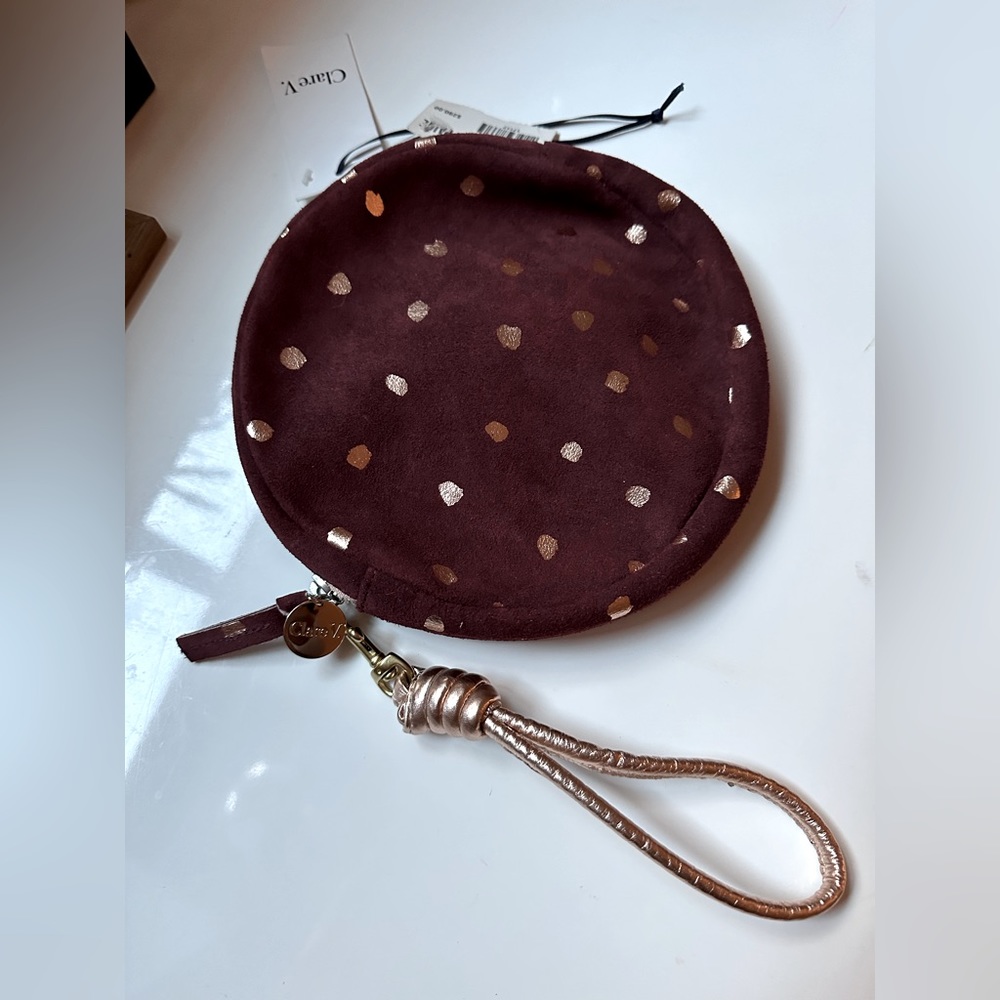 NWT Clare V Circle Wristlet - Picture 5 of 7